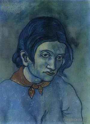 Zeitgenössische Malerei - Kopf einer Frau 1901903