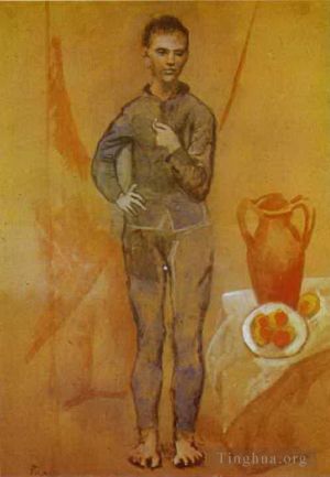 Zeitgenössische Malerei - Jongleur mit Stillleben 1905