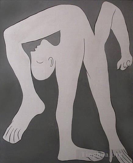 Pablo Picasso Andere Malerei - L-Akrobat 1930