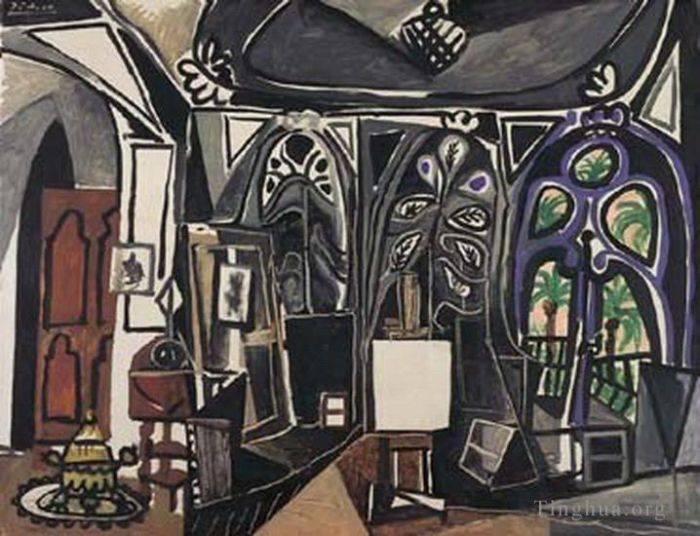 Pablo Picasso Andere Malerei - Atelier 1920