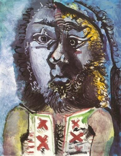 Pablo Picasso Andere Malerei - L Herrenweste 1971