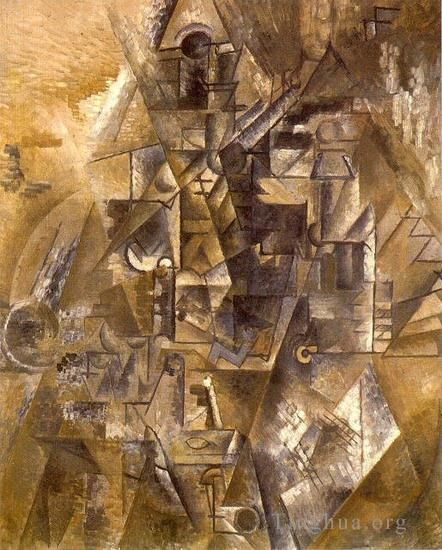 Pablo Picasso Andere Malerei - La Klarinette 1911