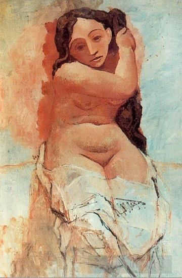 Pablo Picasso Andere Malerei - La Frisur 1906