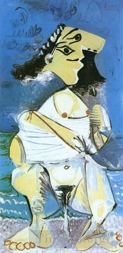 Pablo Picasso Andere Malerei - La pisseuse 1965