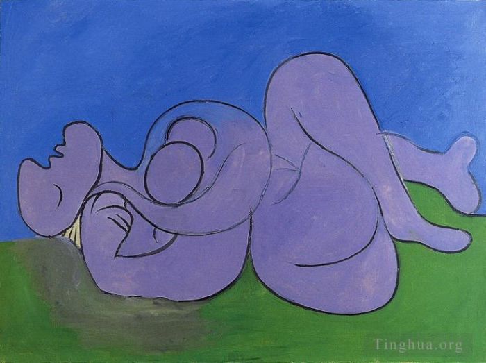 Pablo Picasso Andere Malerei - La sieste 1919