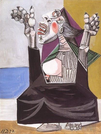 Pablo Picasso Andere Malerei - La suppliante 1937