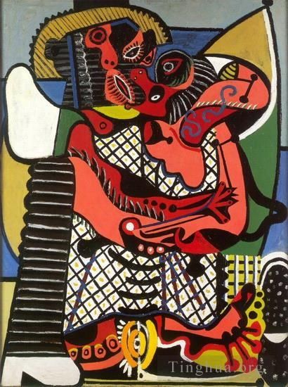 Pablo Picasso Andere Malerei - Le Baiser 1925
