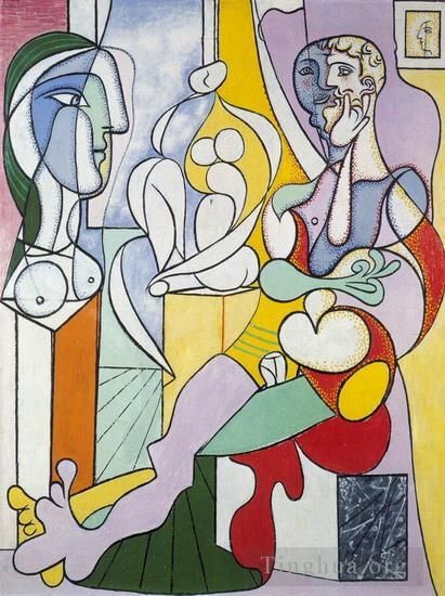 Pablo Picasso Andere Malerei - Le sculpteur 1931