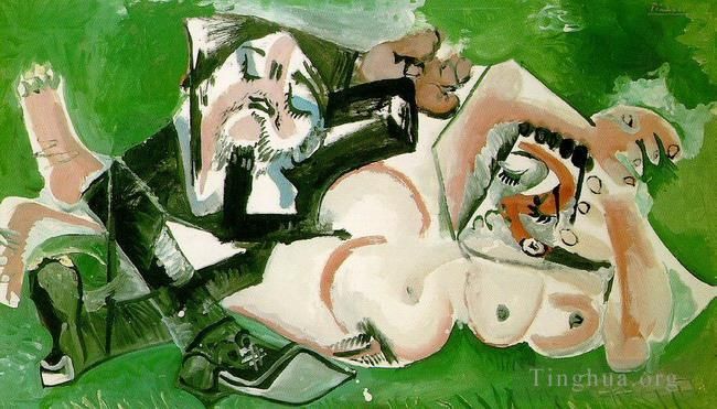 Pablo Picasso Andere Malerei - Les dormeurs 1965