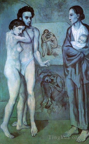 Pablo Picasso Andere Malerei - Leben La Vie 1903