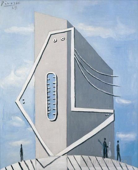 Pablo Picasso Andere Malerei - Denkmal Tete de Femme 1929
