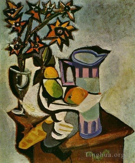 Pablo Picasso Andere Malerei - Nature morte 2 1918