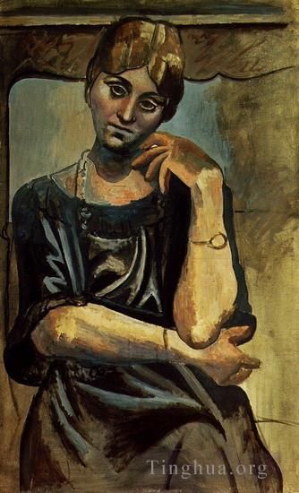 Pablo Picasso Andere Malerei - Olga Kochlova1917