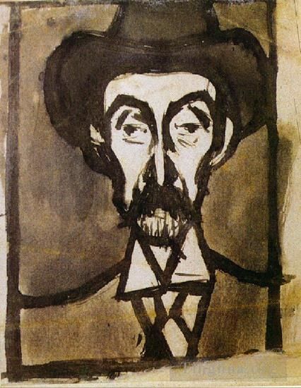 Pablo Picasso Andere Malerei - Porträt von Utrillo 1899