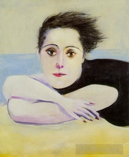 Pablo Picasso Andere Malerei - Porträt von Dora Maar 1943