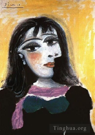 Pablo Picasso Andere Malerei - Porträt de Dora Maar 8 1937