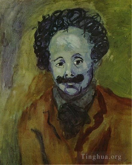 Pablo Picasso Andere Malerei - Porträt von Sebastia Junyer Vidal 1904