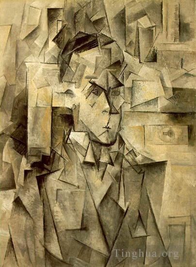 Pablo Picasso Andere Malerei - Porträt de Wilhelm Uhde 1910
