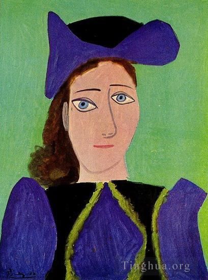 Pablo Picasso Andere Malerei - Porträt der Frau Olga 1920