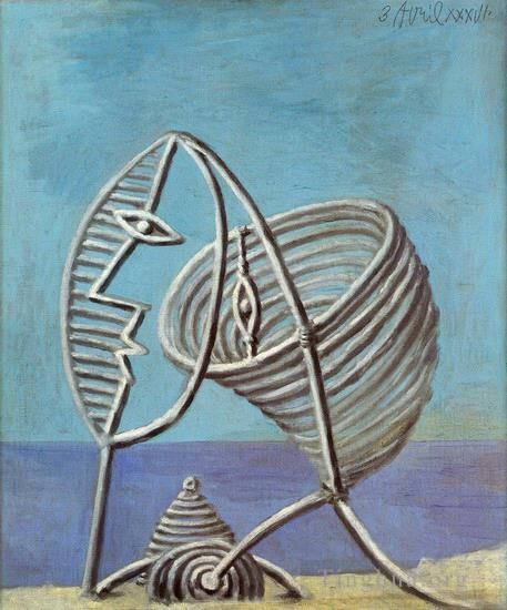 Pablo Picasso Andere Malerei - Portrait de jeune fille 1936