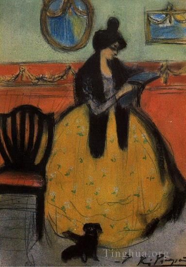 Pablo Picasso Andere Malerei - Lesung La-Vorlesung 1901