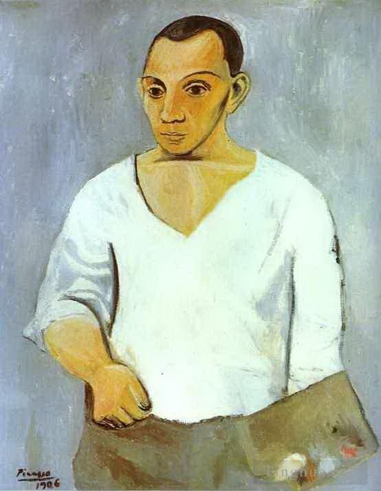 Pablo Picasso Andere Malerei - Selbstporträt 1906