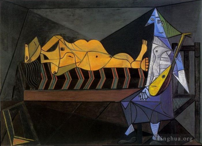Pablo Picasso Andere Malerei - Serenade Laubade 1942