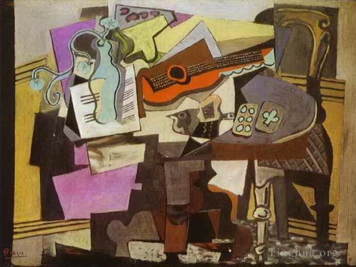 Pablo Picasso Andere Malerei - Stillleben 1918