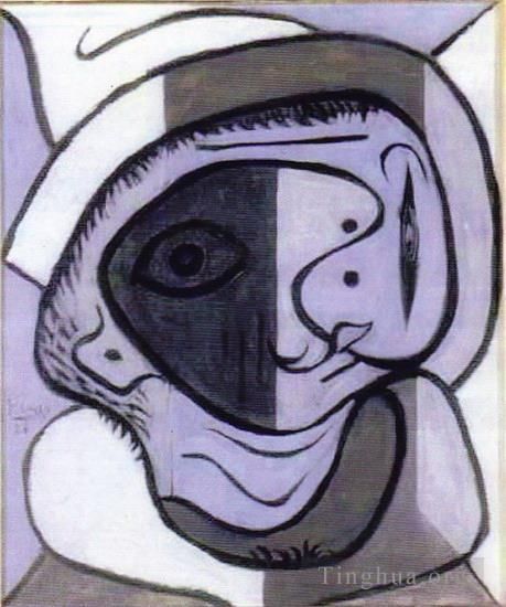 Pablo Picasso Andere Malerei - Tete 1936
