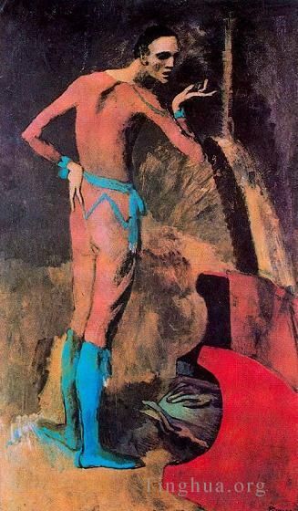 Pablo Picasso Andere Malerei - Der Schauspieler 1904