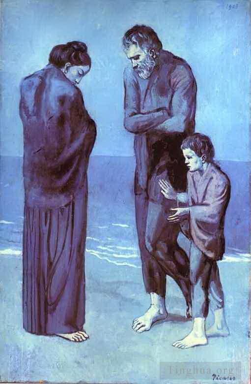 Pablo Picasso Andere Malerei - Die Tragödie 1903