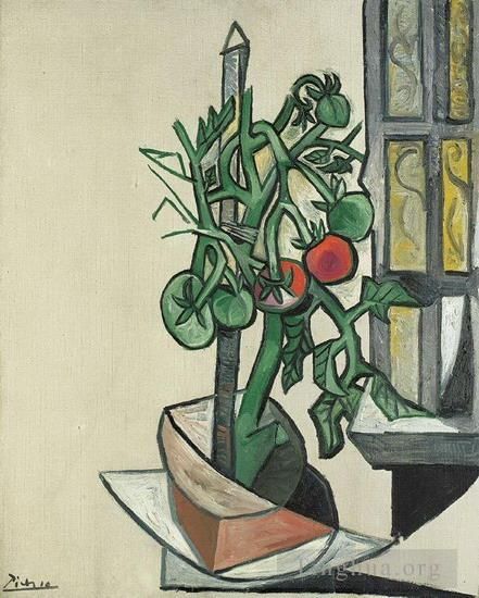 Pablo Picasso Andere Malerei - Tomaten 1944