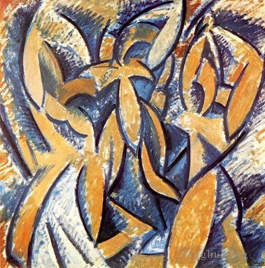 Pablo Picasso Andere Malerei - Drei Frauen Drei Frauen 1908