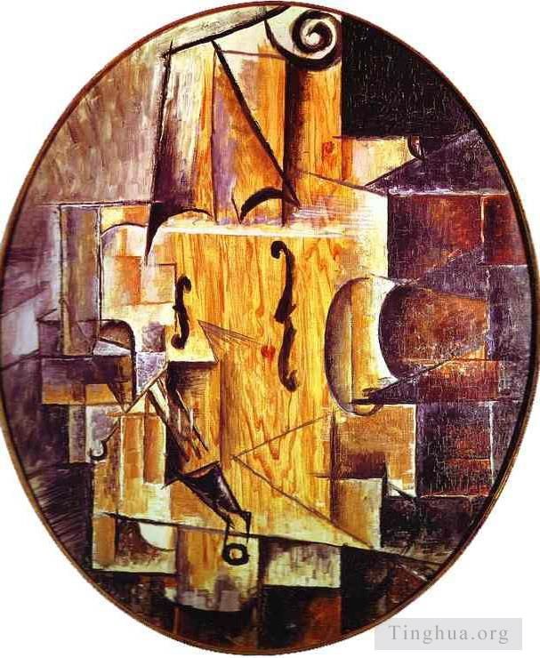 Pablo Picasso Andere Malerei - Violine 1912