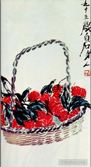 zeitgenössische kunst von Qi Baishi - Lychee fruit 2