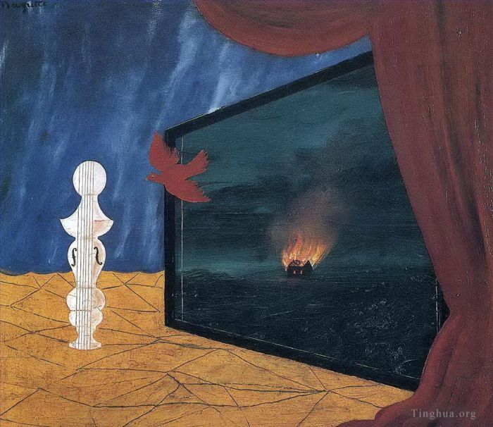 Rene Magritte Ölgemälde - Nocturne 1925