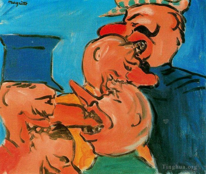 Rene Magritte Ölgemälde - Die Hungersnot 1948