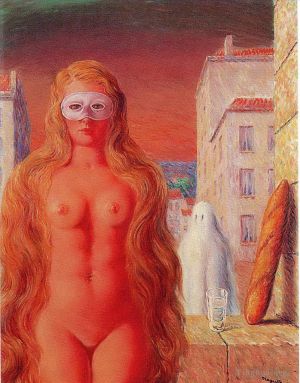 zeitgenössische kunst von Rene Magritte - Der Karneval der Weisen 1947