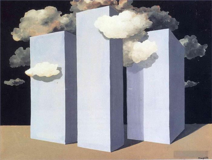 Rene Magritte Andere Malerei - Ein Sturm 1932