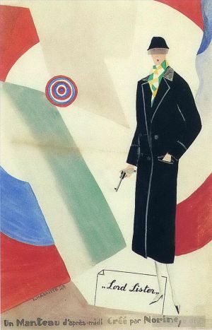 zeitgenössische kunst von Rene Magritte - Werbung für Norine 2