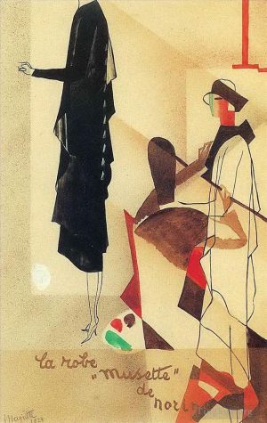 zeitgenössische kunst von Rene Magritte - Werbung für Norine 9