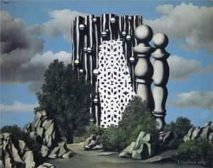 zeitgenössische kunst von Rene Magritte - Verkündigung 1930