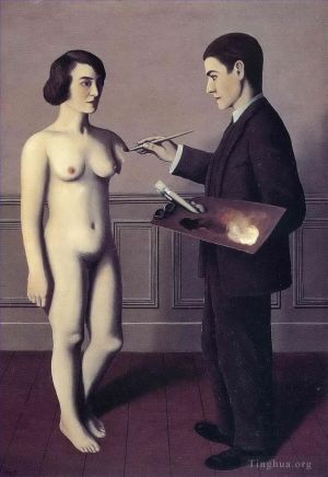 zeitgenössische kunst von Rene Magritte - Der Versuch des Unmöglichen 1928