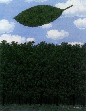 zeitgenössische kunst von Rene Magritte - Chor der Sphinx 1964