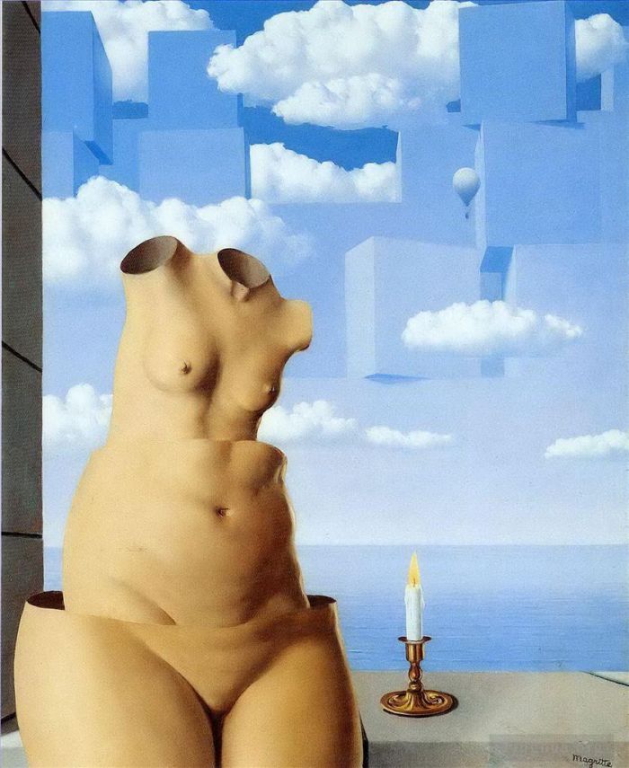 Rene Magritte Andere Malerei - Größenwahn 1948