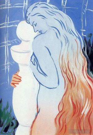 zeitgenössische kunst von Rene Magritte - Tiefen des Vergnügens 1948