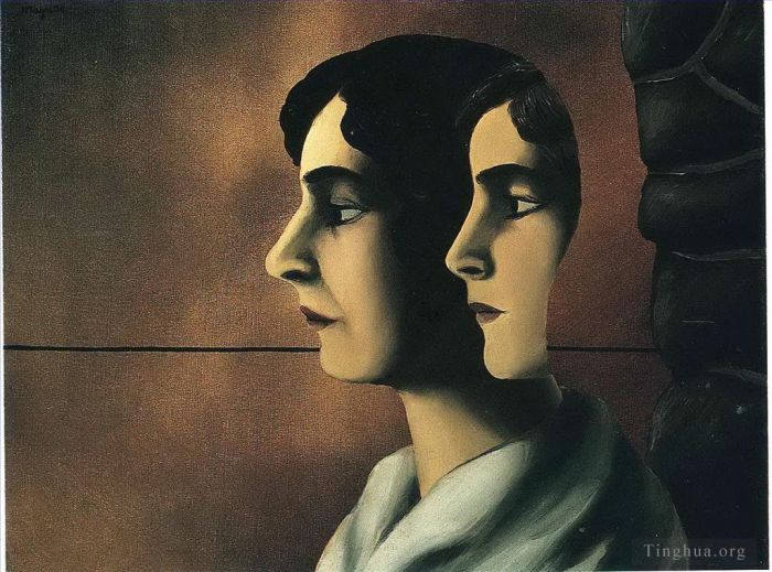 Rene Magritte Andere Malerei - Weit entfernte Blicke
