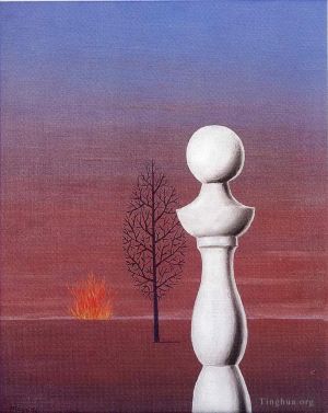zeitgenössische kunst von Rene Magritte - Modische Menschen 1950