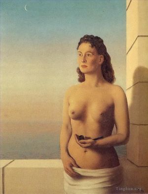 zeitgenössische kunst von Rene Magritte - Geistesfreiheit 1948