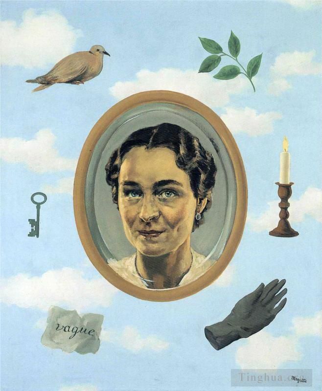 Rene Magritte Andere Malerei - Georgette 1937